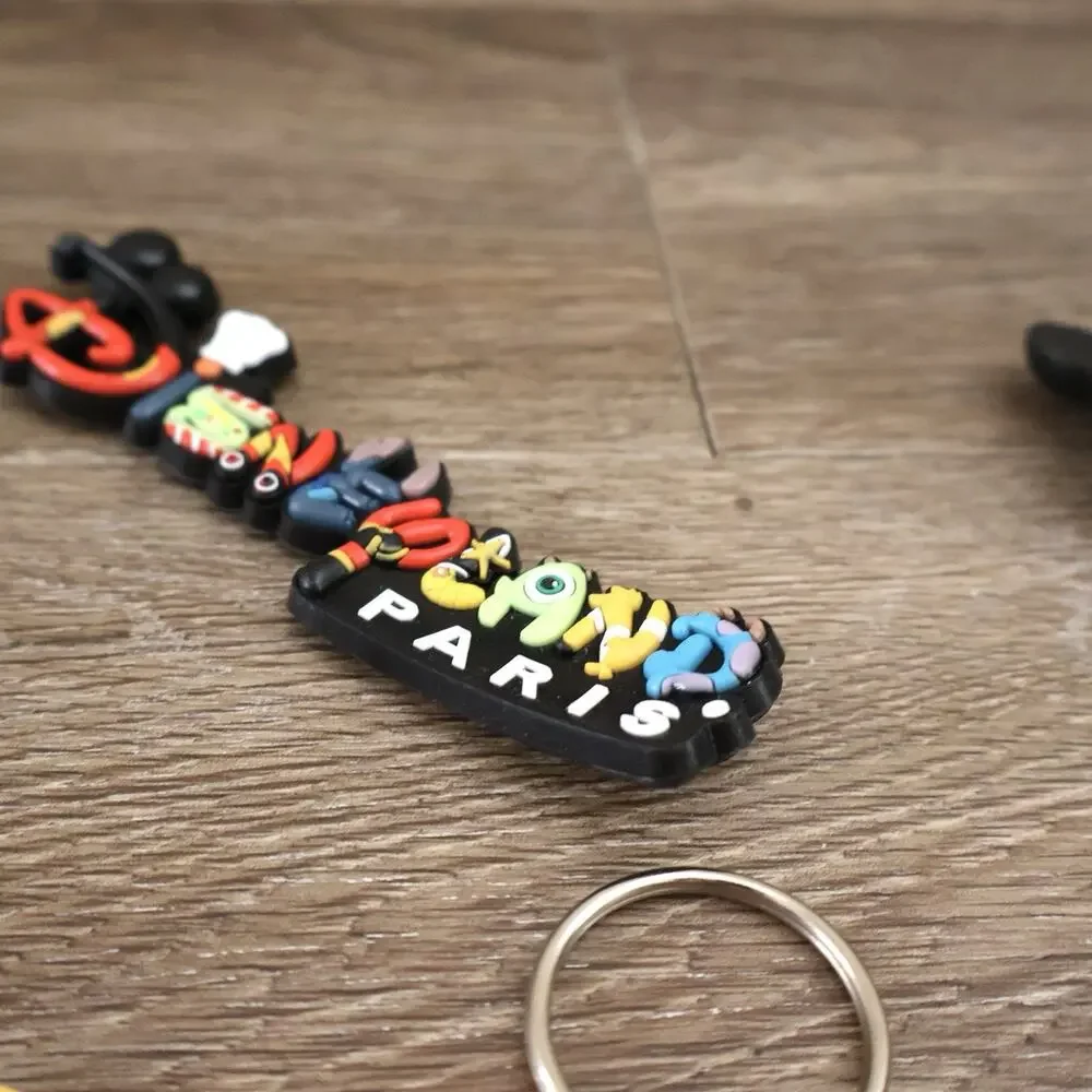 Disneyland Paris Mickey Mouse Minnie Magnet Keychain Lot Tsum Tsum